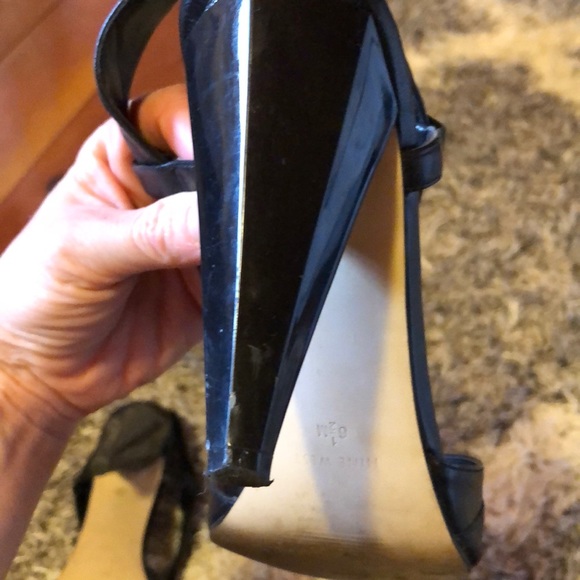 Black Nine West heeled Sandals - Picture 5 of 5